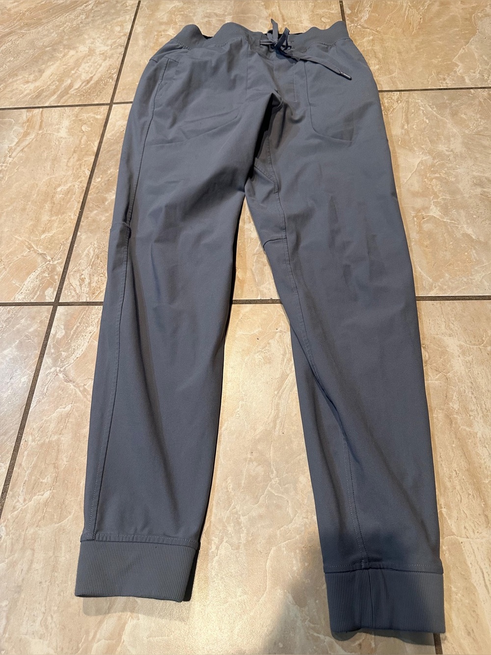 Asphalt Grey Lululemon ABC Skinny-Fit Jogger Size M